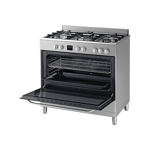 Samsung 95L 90cm 5 Gas Burner Cooker - Stainless Steel (Photo: 4)